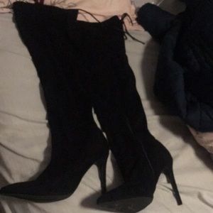 Knee high boots